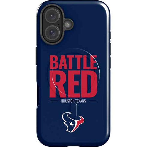 NFL Houston Texans Team Motto iPhone 16 Plus Magsafe Impact Case